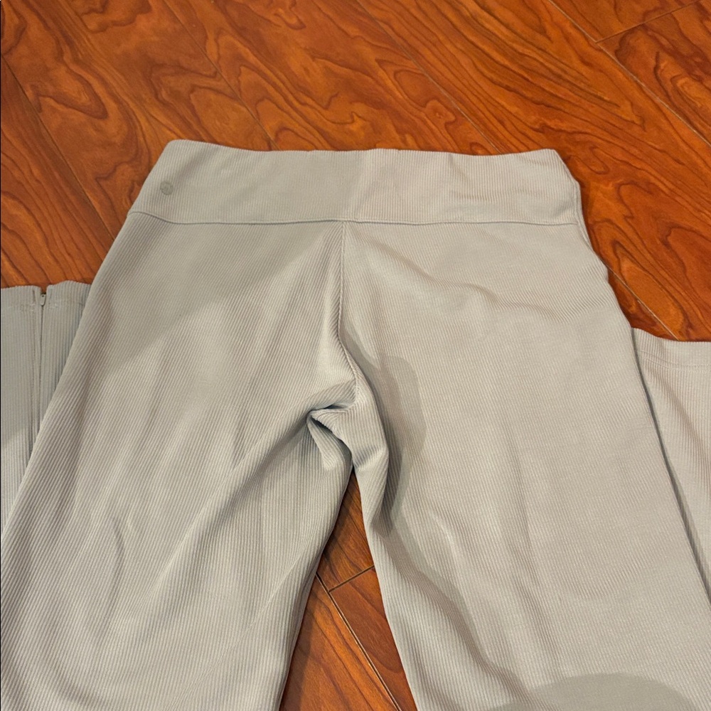 Lululemon Ribbed Softstreme High Rise Zip Leg Pants - Picture 8 of 8